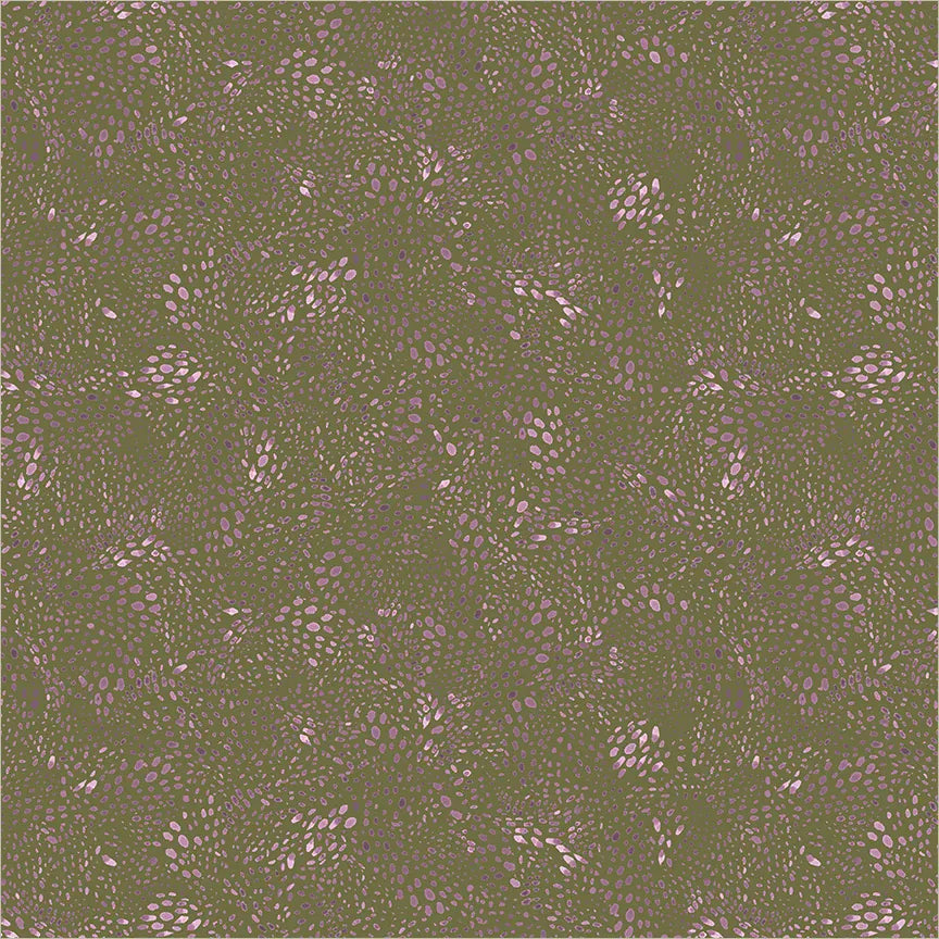 Wild Reverie by Melissa Marie Collins - Drift, Moss Fabric Wild Reverie by Melissa Marie Collins - Drift, Moss Fabric