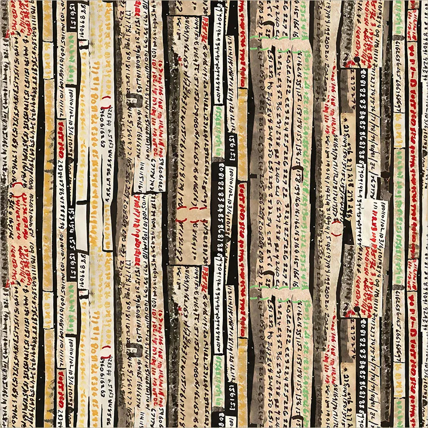 Origins by Shane Drinkwater for Windham Fabrics - Lineage, Ecru Fabric Origins by Shane Drinkwater for Windham Fabrics - Lineage, Ecru Fabric