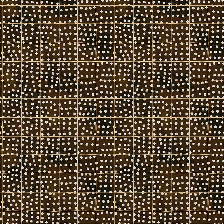 Origins by Shane Drinkwater for Windham Fabrics - Dot, Ebony Fabric Origins by Shane Drinkwater for Windham Fabrics - Dot, Ebony Fabric