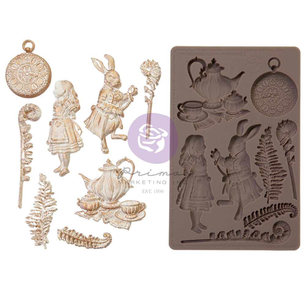 Prima Moulds - Lost in Wonderland Collection