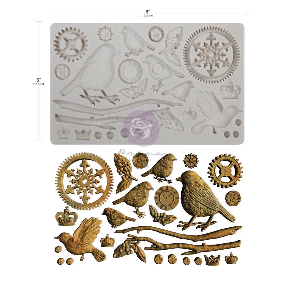 Finnabair Moulds - Mechanical Robins Finnabair Moulds - Mechanical Robins
