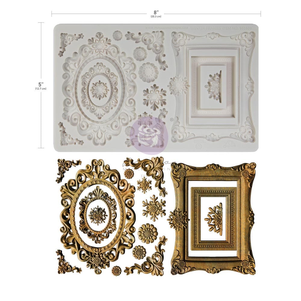 Finnabair Moulds - Winter Frames Finnabair Moulds - Winter Frames