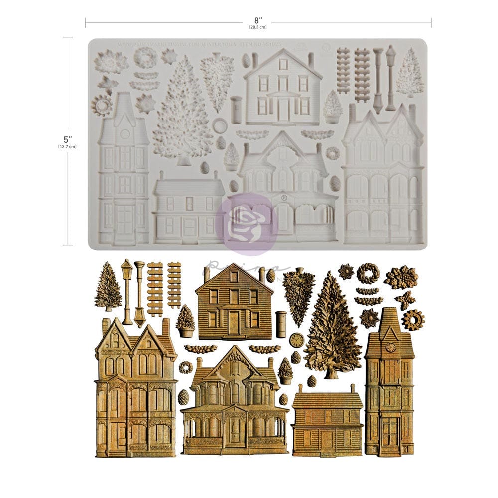 Finnabair Moulds - Winter Town Finnabair Moulds - Winter Town