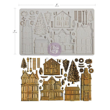Finnabair Moulds - Winter Town Finnabair Moulds - Winter Town