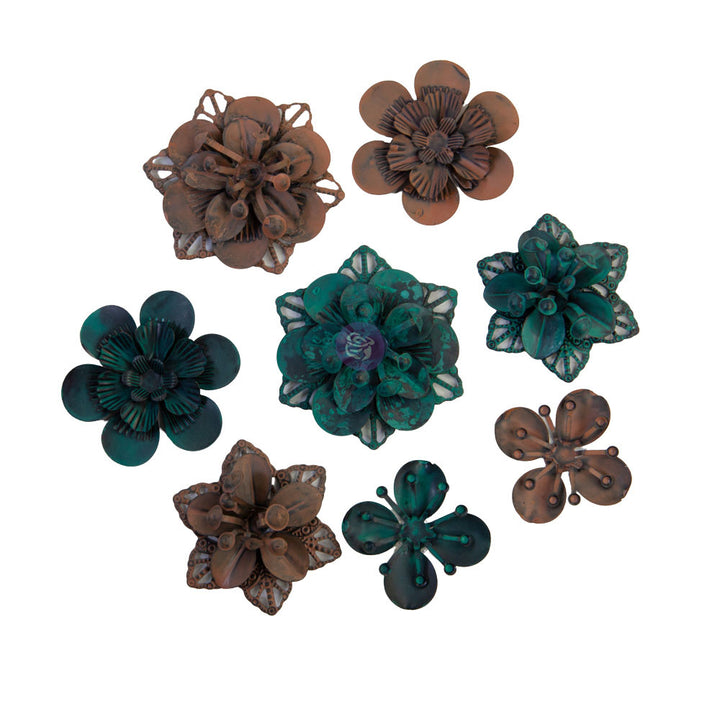 Finnabair Mechanicals: Grungy Succulents (8 pcs)