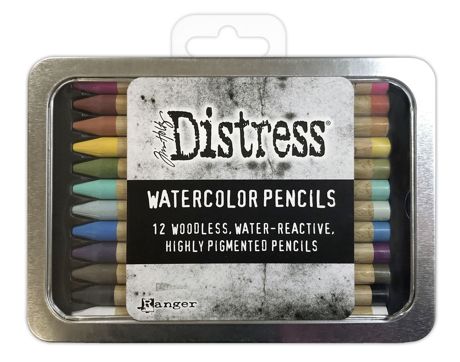 Tim Holtz Distress Watercolor Pencils Set #1