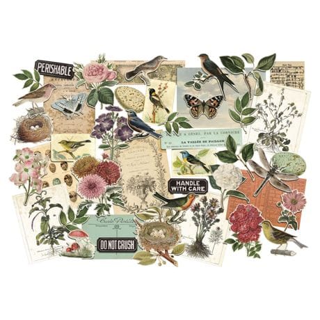Tim Holtz Idea-Ology Ephemera Organic (45 pcs)