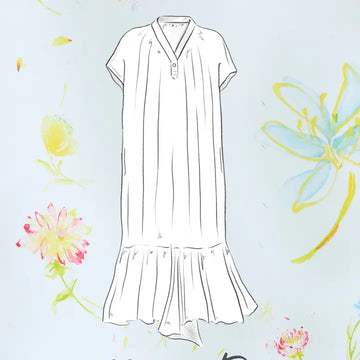 Nani Iro Gallery Dress Pattern Nani Iro Gallery Dress Pattern