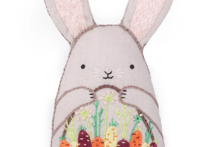 D.I.Y Embroidered Doll Kit - Bunny