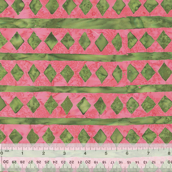 Stenographer's Notebook by Marcia Derse, Diamond - Watermelon