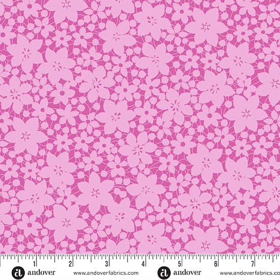 Color Me Whispered - Laced Blooms, Pink