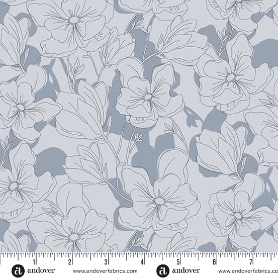 Color Me Whispered - Magnolia Veil, Gray
