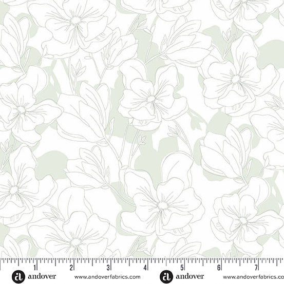 Color Me Whispered - Magnolia Veil, Sage Green