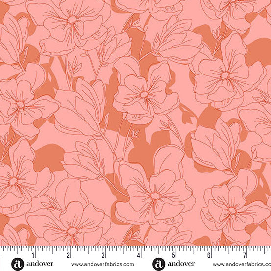 Color Me Whispered - Magnolia Veil, Coral