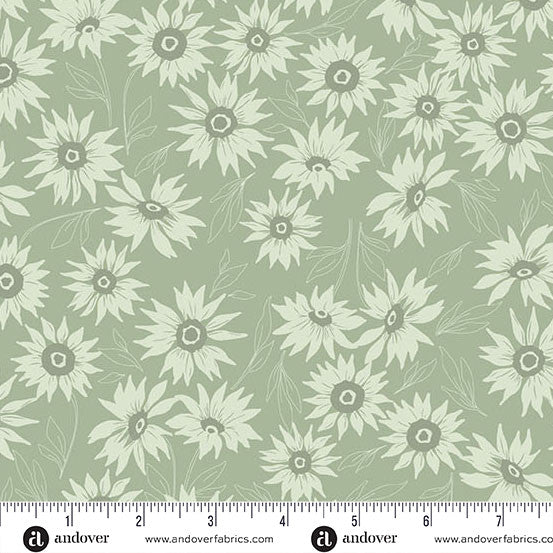 Color Me Whispered - Marguerite Mist, Sage Green