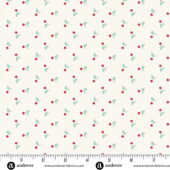 Snowberry by Andover Fabrics - Snowberry, Cream Snowberry by Andover Fabrics - Snowberry, Cream
