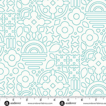 Geometric pattern fabric - 72dpi-A-1556-T