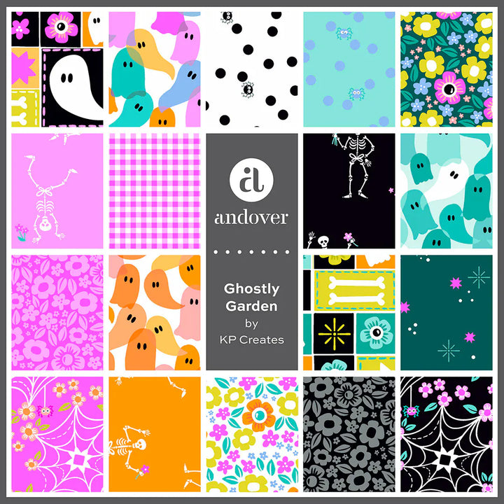 Ghostly Garden by KP Creates - Fat Quarter Bundle (26 pcs)