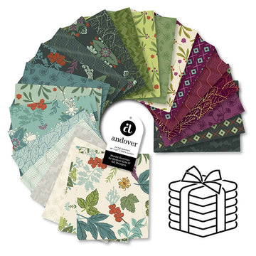 Nordic Summer Fat Quarter Fabric Bundle, 24 pcs Nordic Summer Fat Quarter Fabric Bundle, 24 pcs