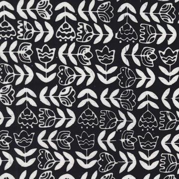 Dutch Days Batiks by Shayla Wolf - Tulip Study, Tuxedo Tulip Study Tuxedo | Dutch Days Batiks by Shayla Wolf, Cotton Fabric