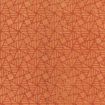 Dutch Days Batiks by Shayla Wolf - Spinning Fans, Apricot Spinning Fans Apricot | Dutch Days Batik Fabric by Shayla Wolf