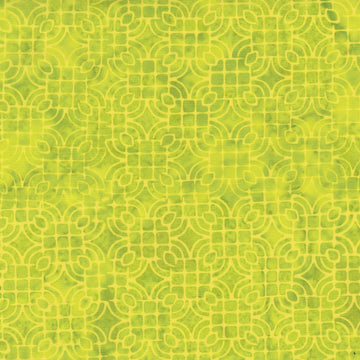 Dutch Days Batiks by Shayla Wolf - Floor Tile, Green Tea Floor Tile Green Tea | Dutch Days Batik Fabric by Shayla Wolf