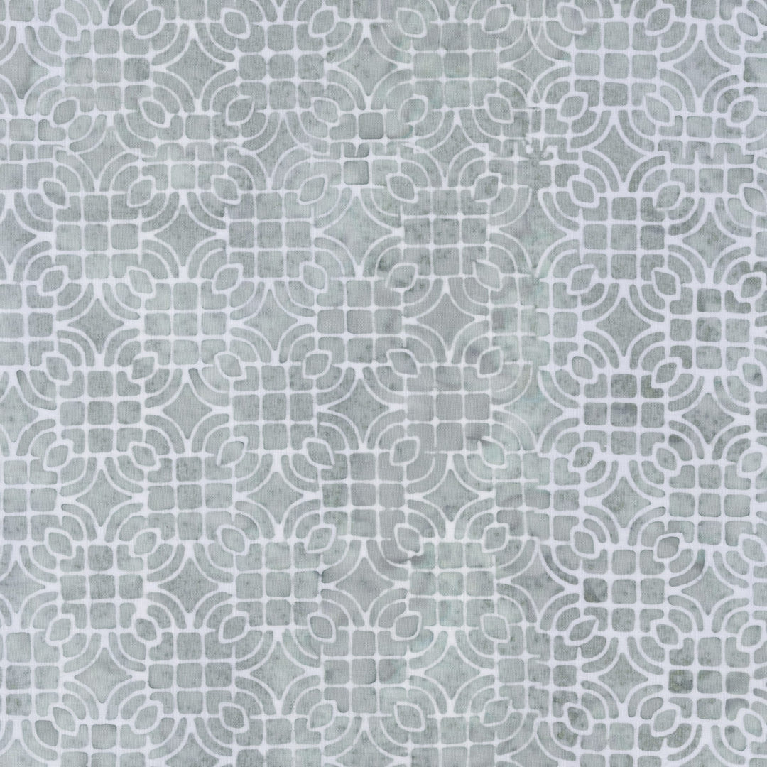 Dutch Days Batiks by Shayla Wolf - Floor Tile, Earl Grey Floor Tile Earl Grey | Dutch Days Batik Fabric by Shayla Wolf