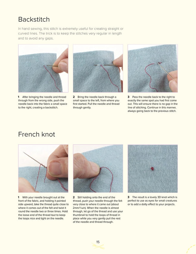 A Year of Felt Decorations by Corinne Lapierre