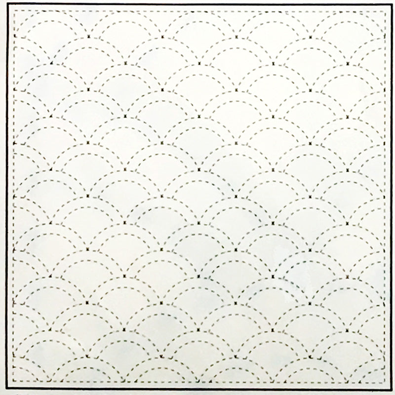 Arches pattern with dotted lines, design 843K-1.