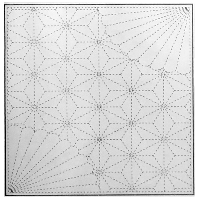 Folded fan pattern design