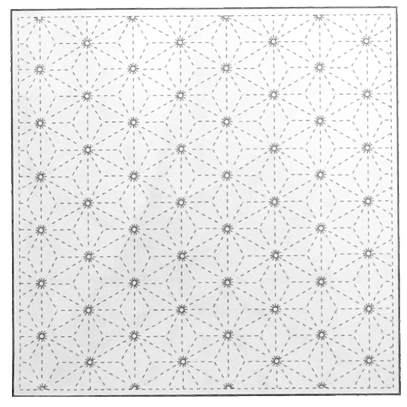 Geometric pattern with 2-star design