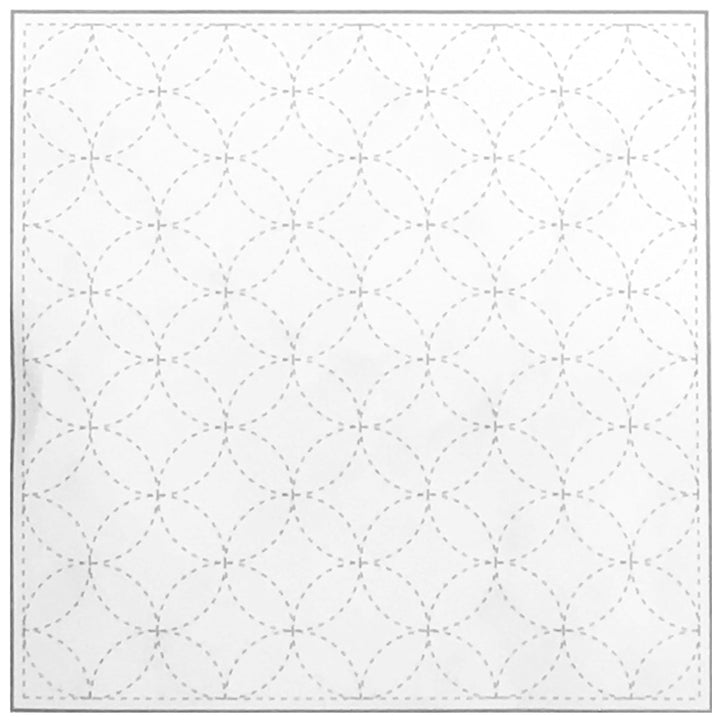 Abstract pattern of overlapping circles