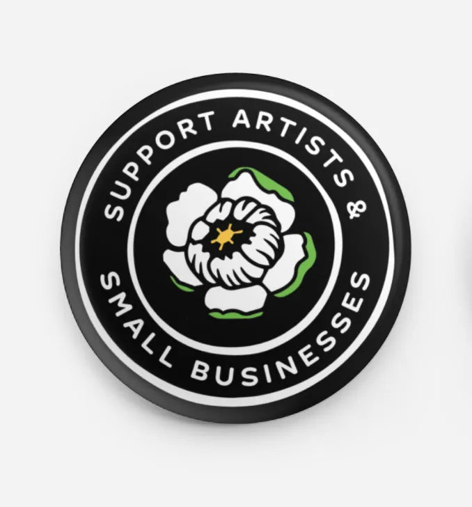 Support Artists and Small Businesses Button