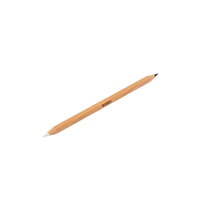 Dressmakers Bi-Colored Chalk Pencil, Black/White Dressmakers Bi-Colored Chalk Pencil, Black/White