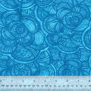 Blue fabric with swirl pattern, 9209Q-10-1-015Ud000004Y43jIAC, and ruler.