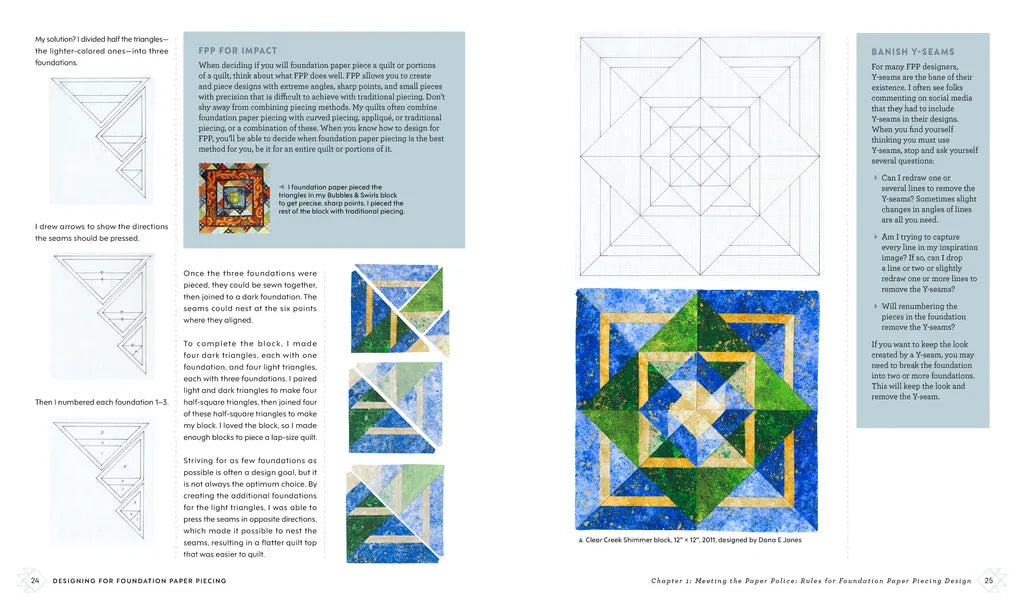 Designing for Foundation Paper Piecing by Dana E. Jones Designing for Foundation Paper Piecing by Dana E. Jones