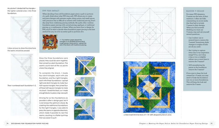 Designing for Foundation Paper Piecing by Dana E. Jones Designing for Foundation Paper Piecing by Dana E. Jones