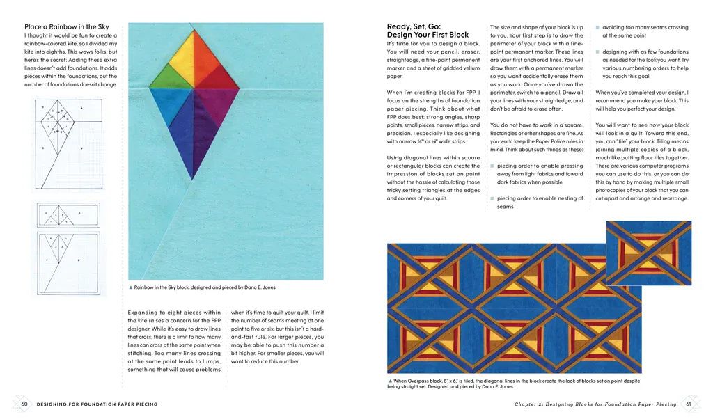 Designing for Foundation Paper Piecing by Dana E. Jones Designing for Foundation Paper Piecing by Dana E. Jones