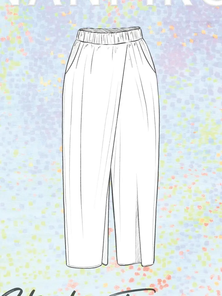 Nani Iro Studio Trousers Clothing Pattern Nani Iro Studio Trousers Clothing Pattern