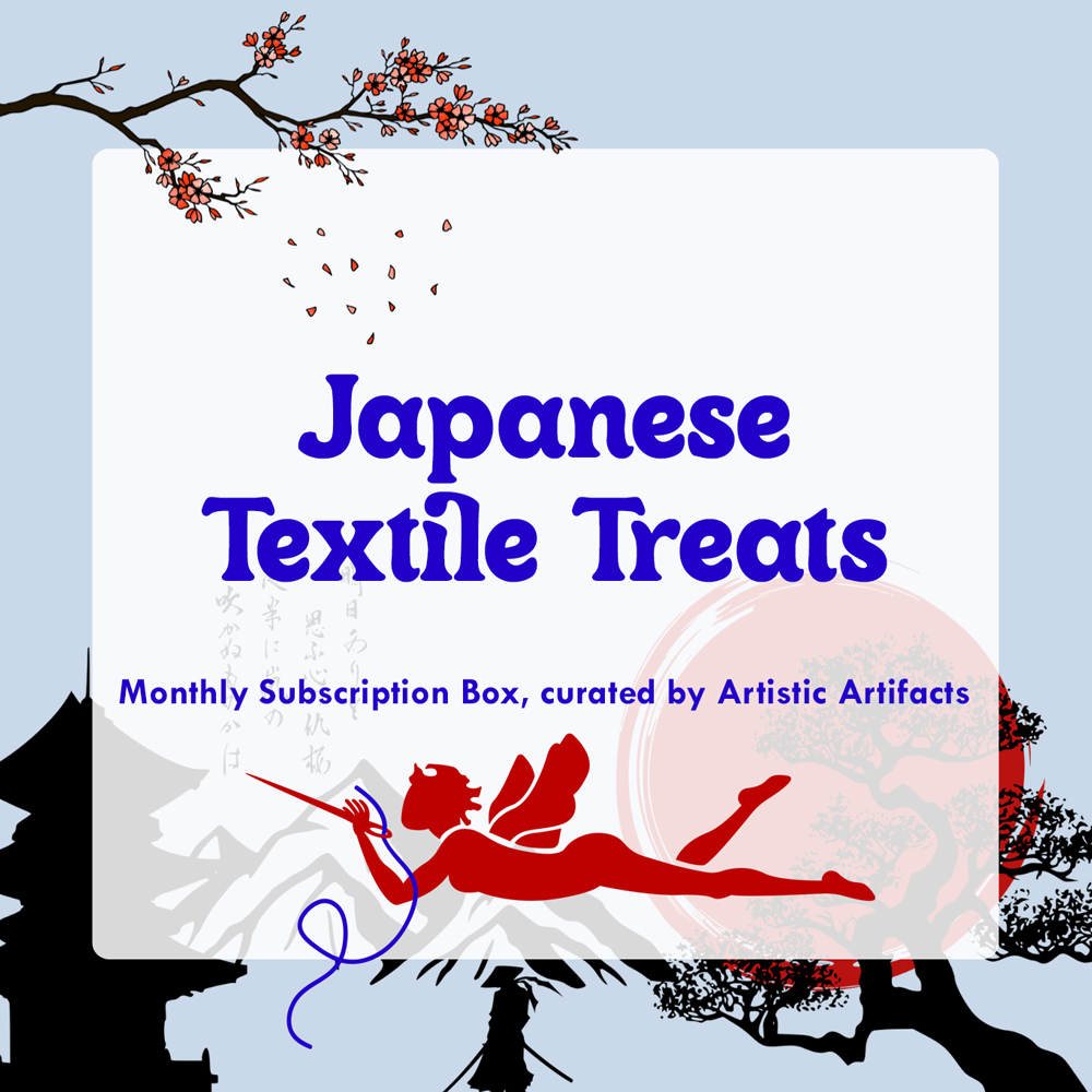 Japanese Textile Treats: Monthly Subscription Box
