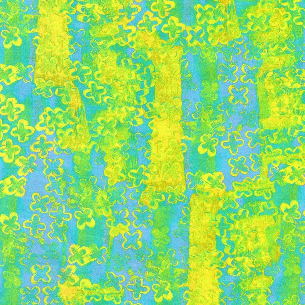 Urban Archeology - Flowers, Aqua