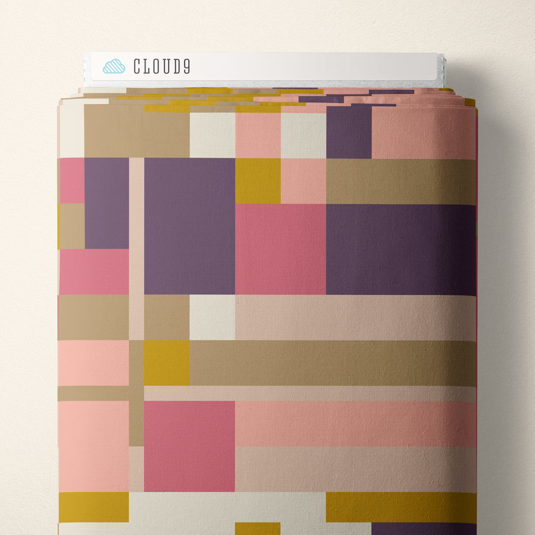 American Bold by Frank Lloyd Wright - Oak Park, Pink/Purple