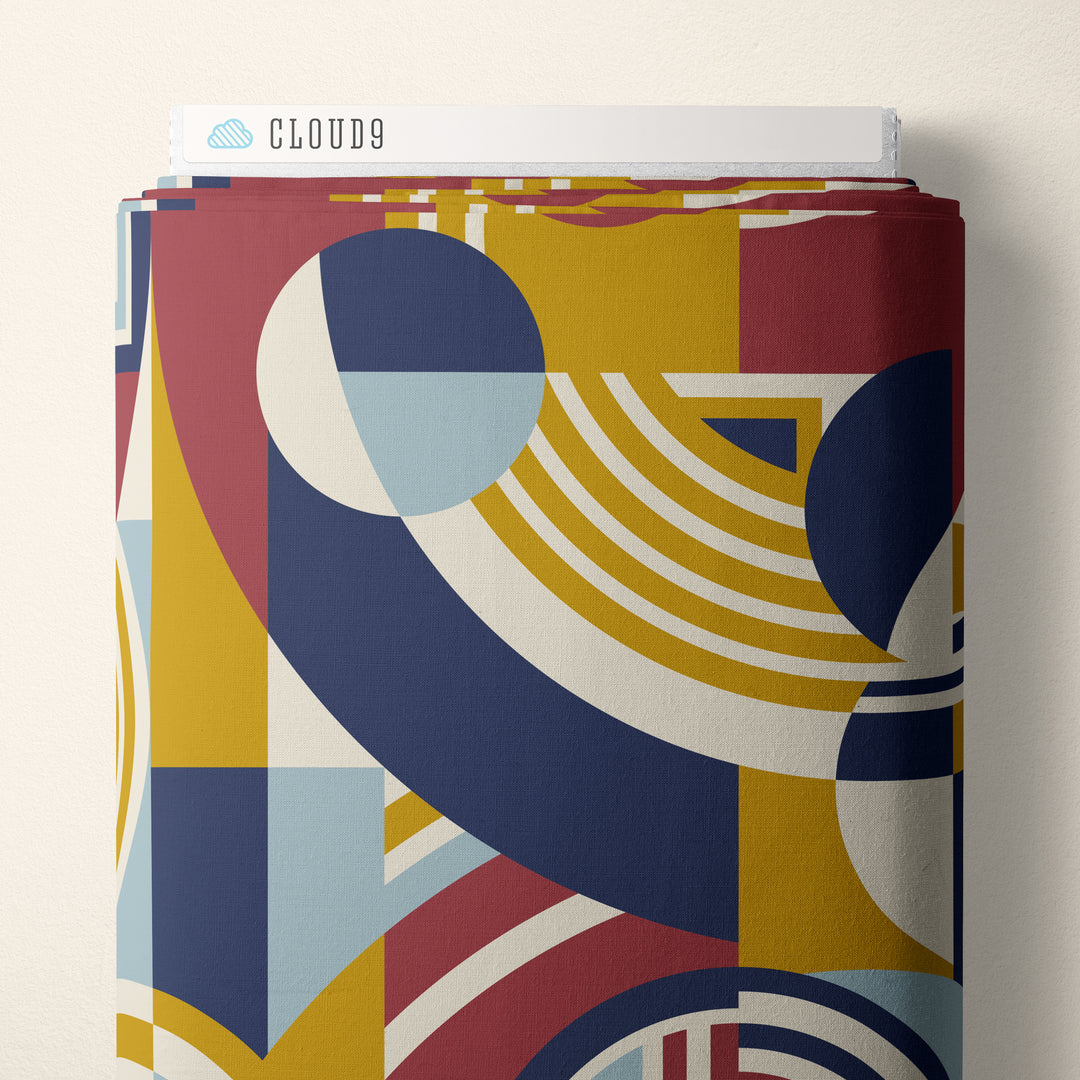 American Bold by Frank Lloyd Wright - Hoffman, Red/Navy