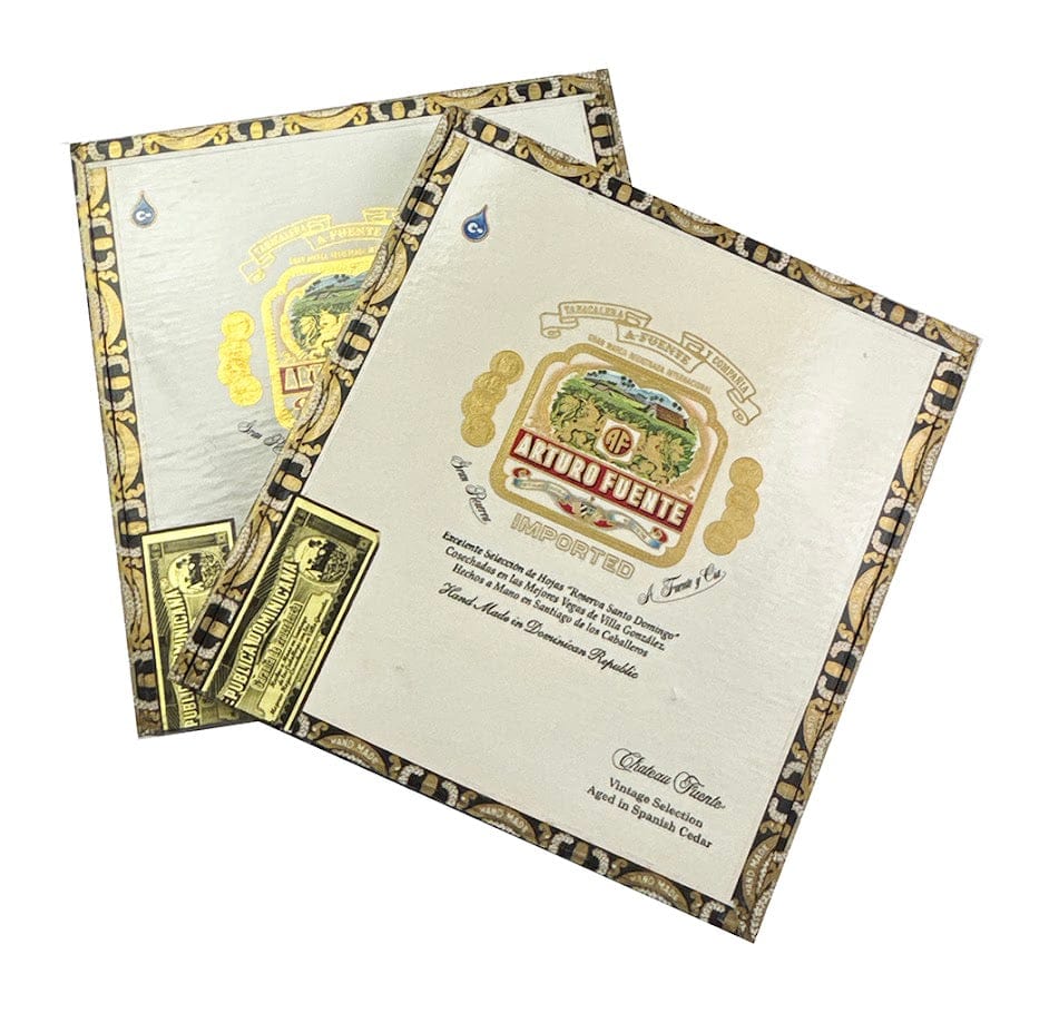 Square Paper Covered Wood Cigar Box Online and Instore
