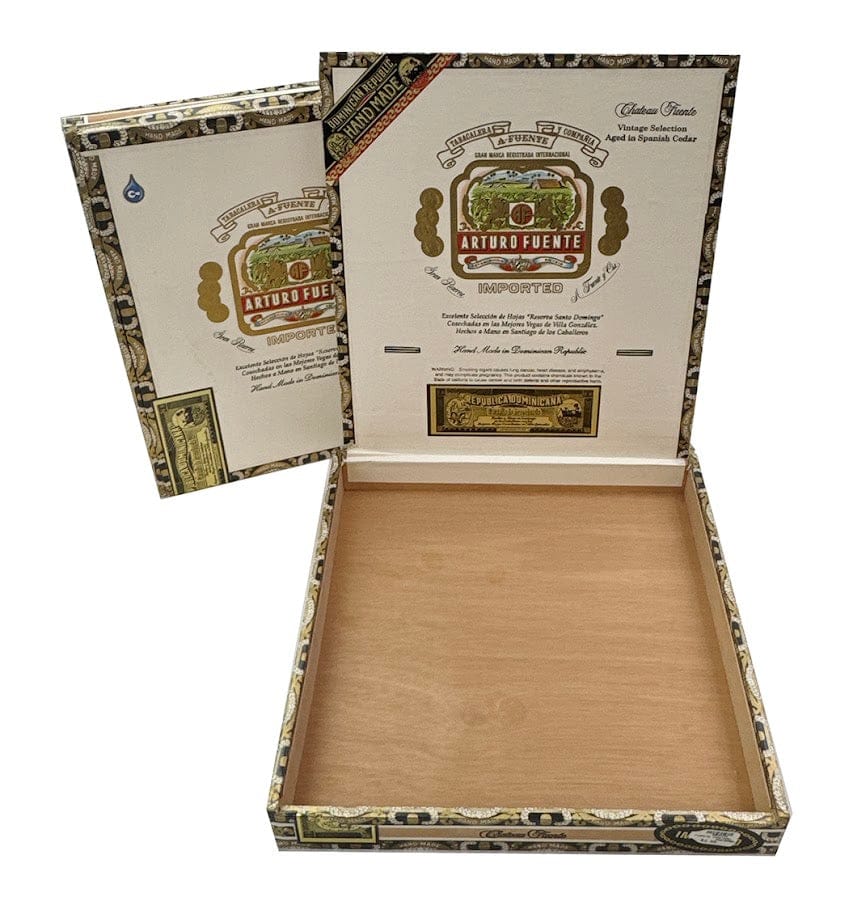 Square Paper Covered Wood Cigar Box Online and Instore