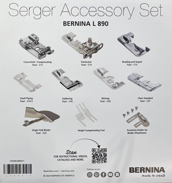 BERNINA L890 Bundle