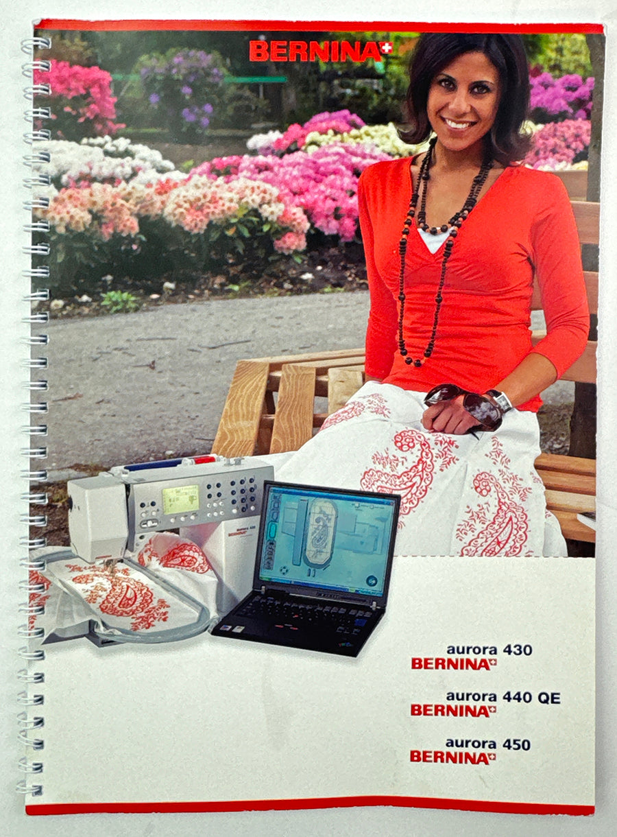 Previously Loved Original Bernina Aurora 430/440 QE/450 Manual
