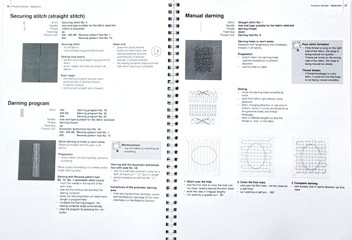 Previously Loved Original Bernina Aurora 430/440 QE/450 Manual