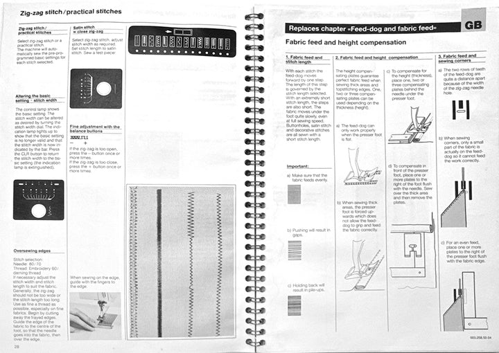 Previously Loved Original Bernina 1090 Manual