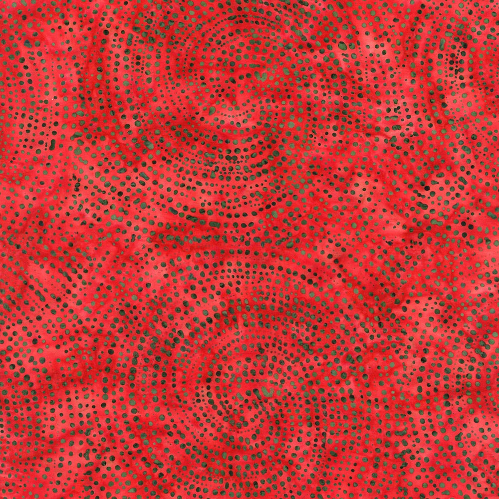 Tonga Batik, Dotty Spiral in Ornament